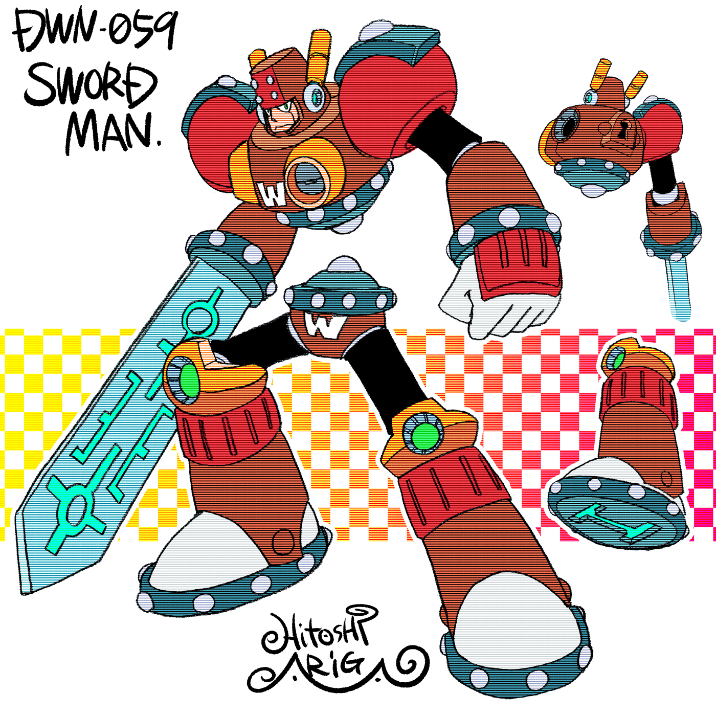未組立 メガアーマー ソードマン　ロックマン8 未組立 メガアーマー ロックマン ロックマン8 - メルカリ