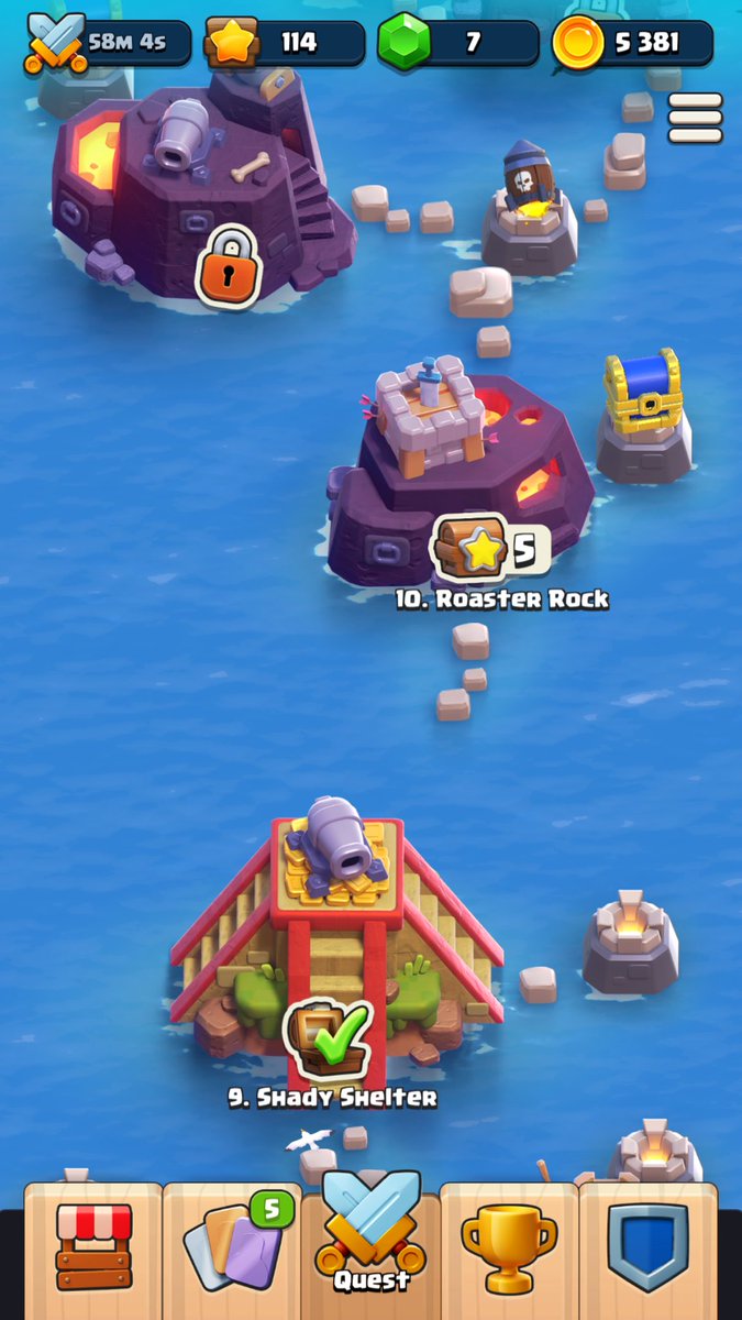 Une réel masterclass tout perf jusqu’à l’île 9