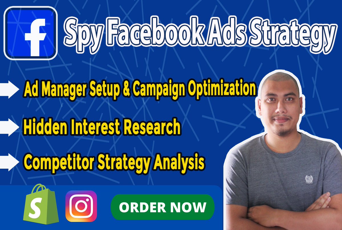 I will do Facebook advertising and FB ads campaign.
#advertising #marketing #branding #digitalmarketing #design #photography #instagram #marketingdigital #art #graphicdesign #business #digital #socialmedia #follow #fashion #like #socialmediamarketing #print #love #bhfyp #content
