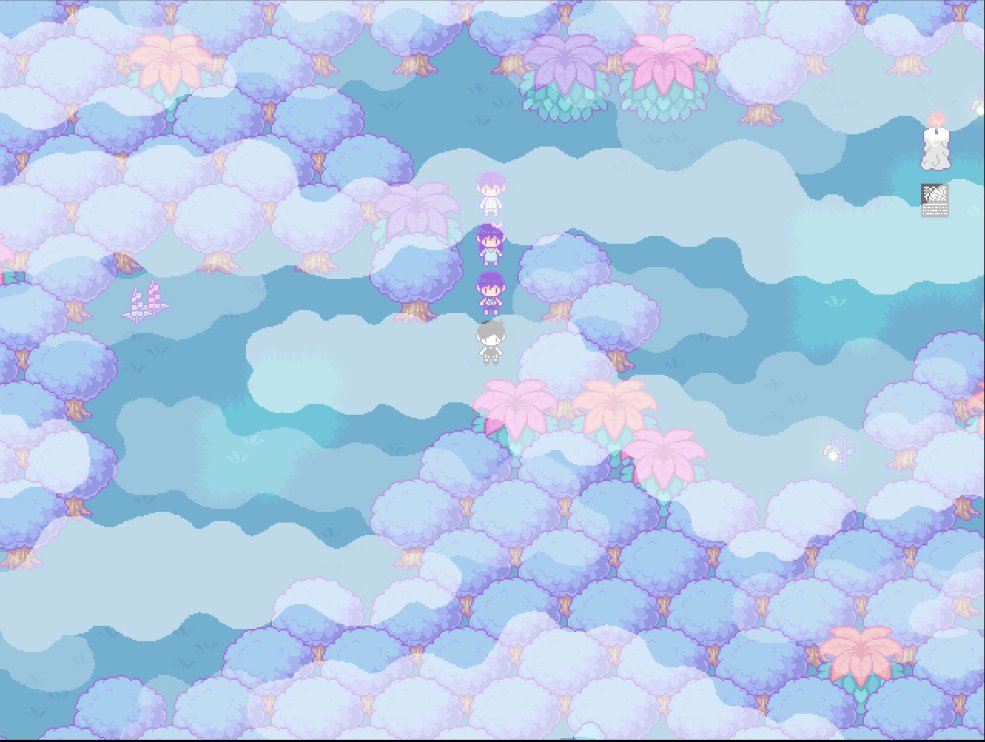 oring_omori's tweet photo. 이거 이스터에그인가...?
pyrefly forest에서 오모리가 고양이거미랑 만났을 때, 진짜 순간적이지만 1초 동안 초반에 white space에 있는 노트북이랑 유사하게 나왔음... https://t.co/Br1qK0RL5e