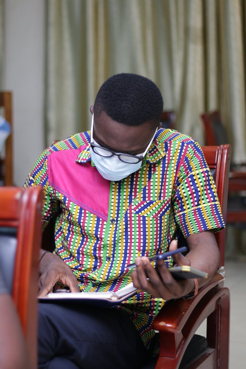 src_ucc's tweet photo. Guess who our cameras just spotted at the #WriteRightConference? @src_ucc President, Christopher Dadson (@osofoba_topher).
His Excellency probably taking a few secretarial notes in case he is someday faced with the a setback of his SRC Secretary being indisposed. https://t.co/cTtlo7jv00