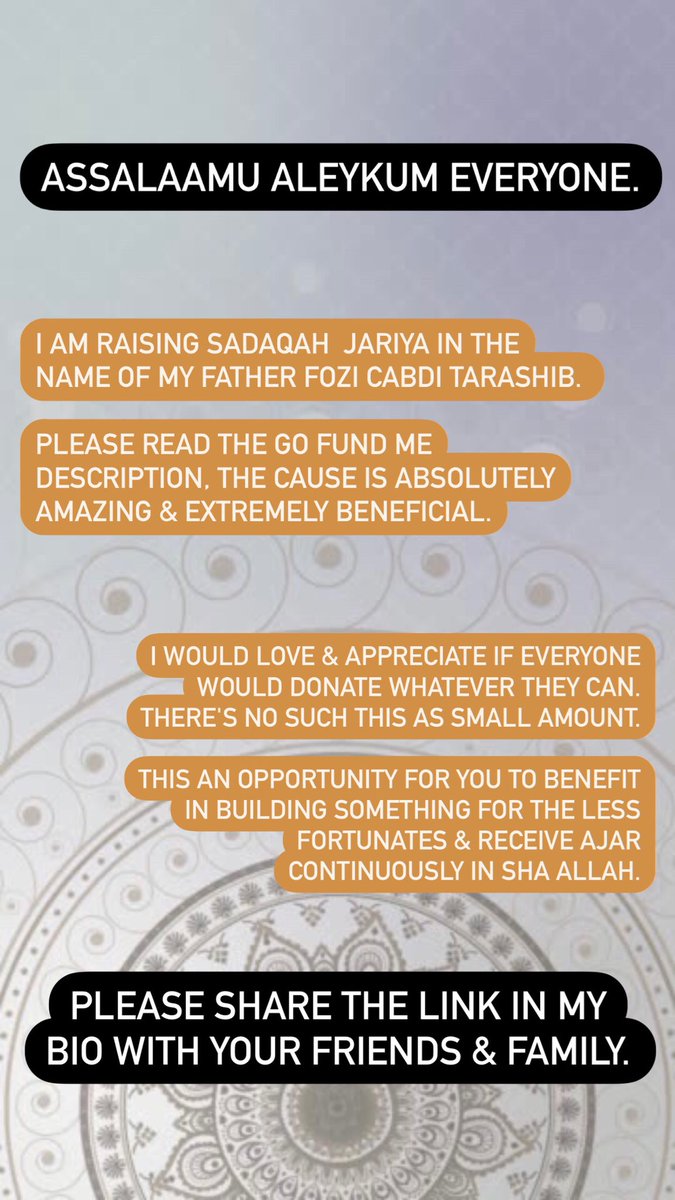 _fxlsan's tweet photo. Assalaamu aleykum beautiful people. 

As ramadan is approaching, i’d like to be part of something that YOU aswell can be part of. 

Please read the caption &amp; take part in building Yemen Al-khair village. Yemen Al-khair is providing homes for orphans, elderly, widows and to poor. https://t.co/YkCAi04tSA