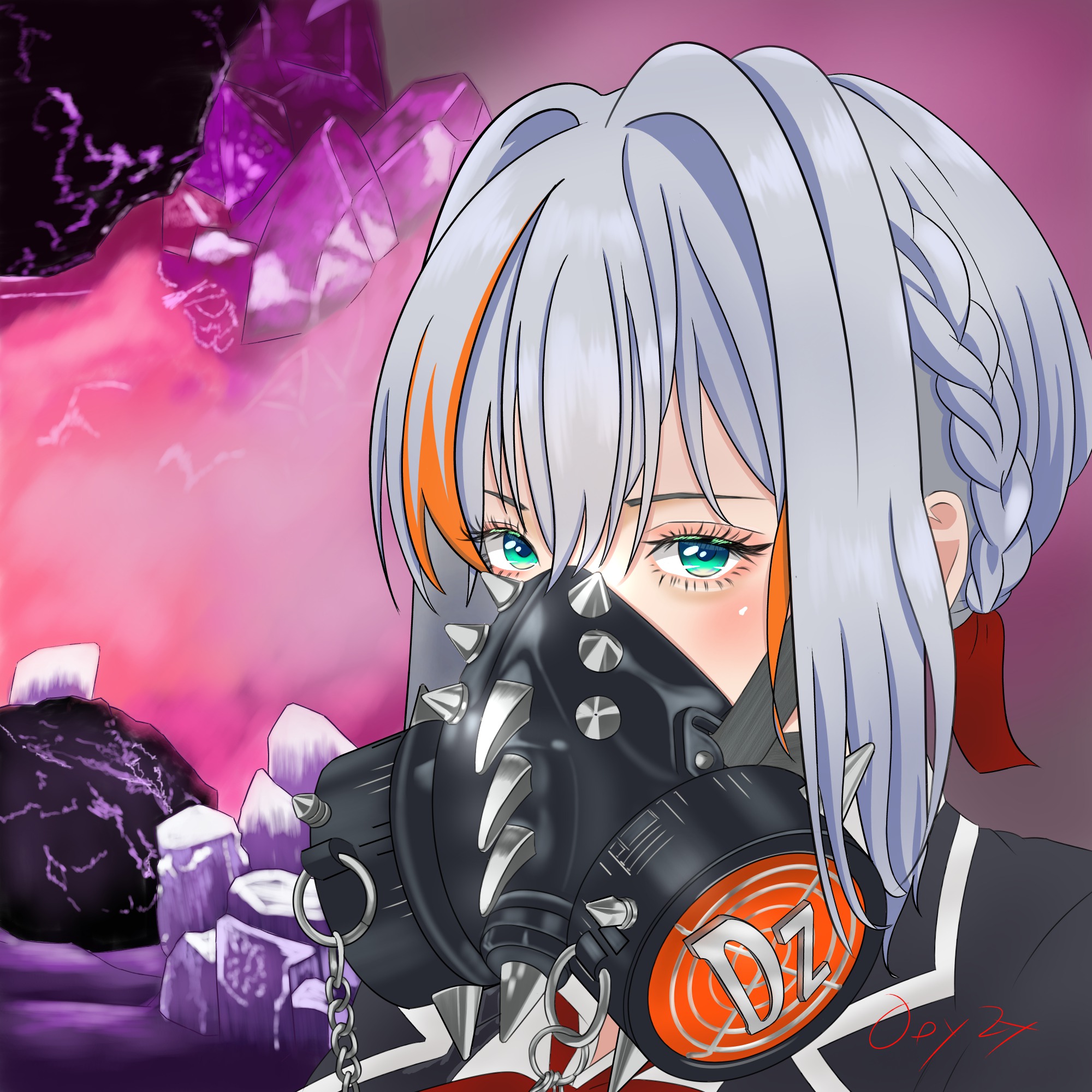 脱力系でーじー でじtube1090人 イラストテーマ 映えスポットも命がけ イラストカイター 新しいプロフィール画像 ガスマスク マスク女子 ヴァイオレットちゃん インスタ映え 映えスポット 自撮り T Co Jd9h9lg6x0 Twitter