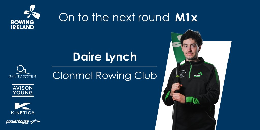 2021 European Rowing Championships 

M1x C/D Semi-Final Result

Daire Lynch has finished 2nd in the Men's Single Scull C/D Semi-Final.

Daire will race in the C Final tomorrow.

#wearerowingireland