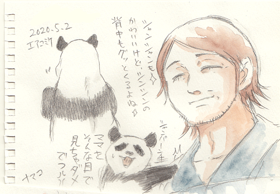 隙あらばパンダを混ぜ込む
#これはたぶんダムクラの中で自分が一番だと思う 