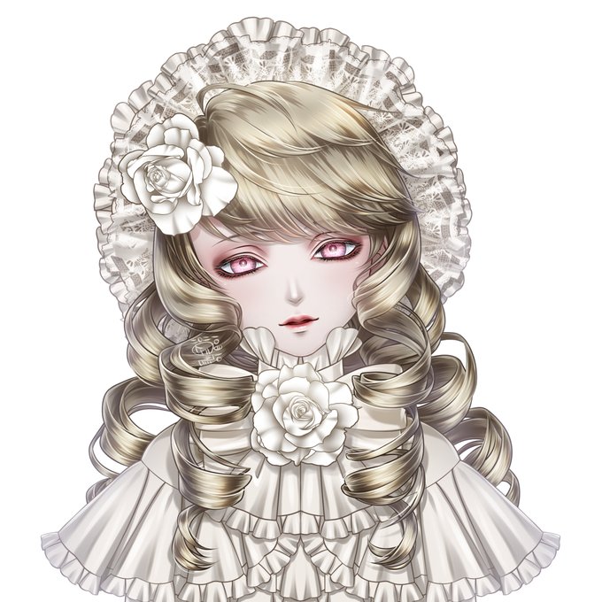 人形のtwitterイラスト作品