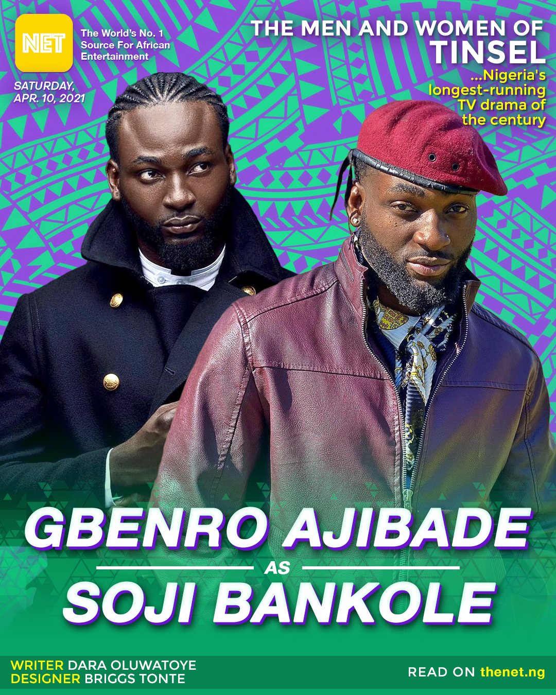 Netng on Twitter "gbenrostyle's first venture into Nollywood started with Tinsel, where he