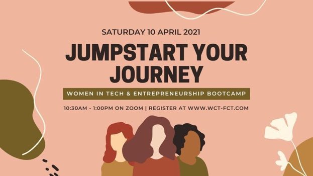 TODAY’S THE DAY! We’re bringing together over 💯 women to empower them to #JumpstartYourJourney 💫

We’ve got experts teaching us how to:

🔹 Fight Canada’s wage gap
🔹 Build an authentic personal brand
🔹 Build your entrepreneurial dream

See you soon!