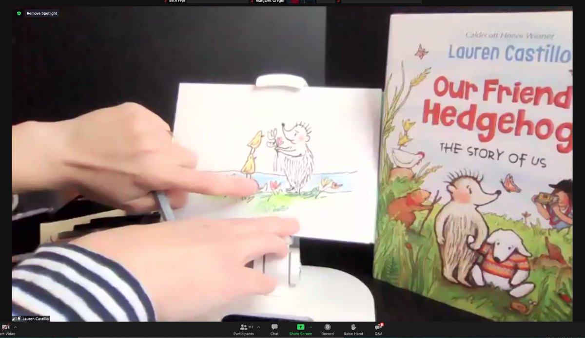 bethmfrye's tweet photo. @studiocastillo Thank you for sharing your warm world of stories &amp; inviting us to pick up our pens &amp; sketch alongside you! Your books invite us to imagine, dream, play, connect, question, wonder, empathize, love, put on our capes of bravery, &amp; HOPE for a better tomorrow! https://t.co/EkYAXjD7X0