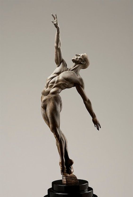 JEO6591's tweet photo. #BalletFascination #MaleBalletDancer sculpted by #RichardMacDonald https://t.co/YlArn80jMX