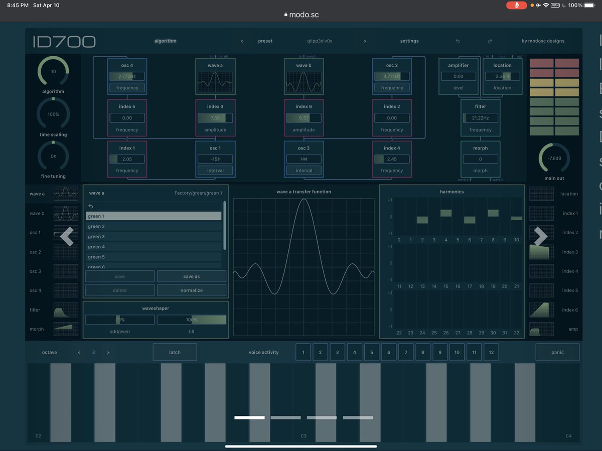gavinski_s's tweet photo. Looking forward to this new iOS instrument inspired by one of Don Buchla’s rarest synths, available for pre-order on the AppStore, should be dropping Tuesday at intro price of - I think - $8. Only 10-15 of the hardware synths were made!!

#iOSMusicRocks

https://t.co/IlzGJWU5vv https://t.co/cPvdz8Ims7