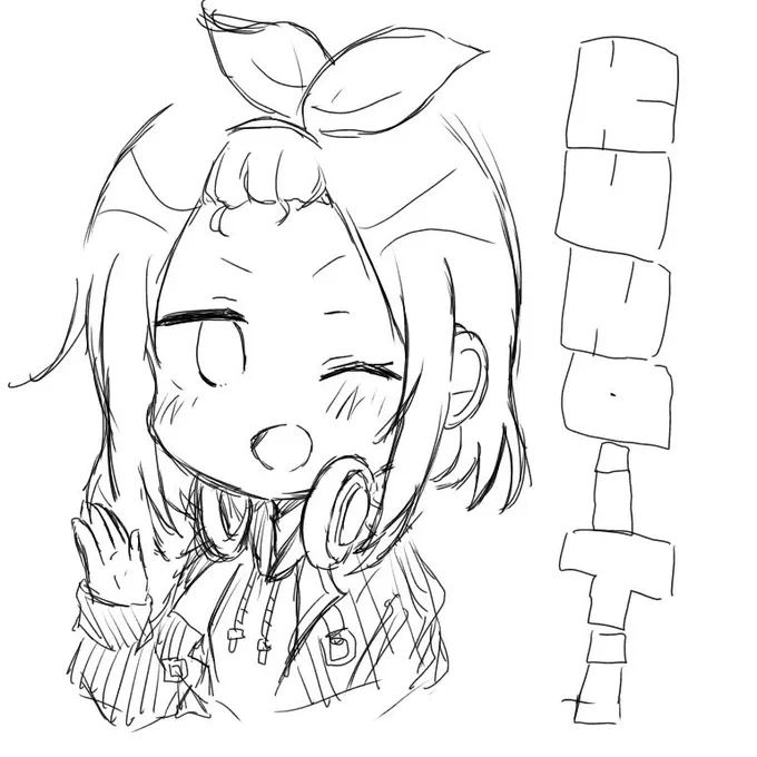 #D4DJ
線画(完成させるかは謎) 
