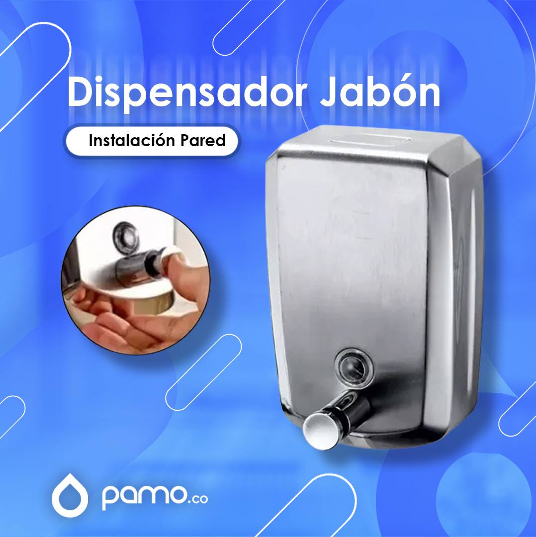 Pamo_Colombia's tweet photo. Dispensador de jabón en acero 100% de alta calidad con capacidad de 1000 ml , visor de nivel de llenado, con diseño institucional deco.

Material: Acero satinado de alta calidad
•Medidas: 19 x 9.5 x 6 ,Medidas sujetas a 
variación(producto importad https://t.co/0bSi1o22xu