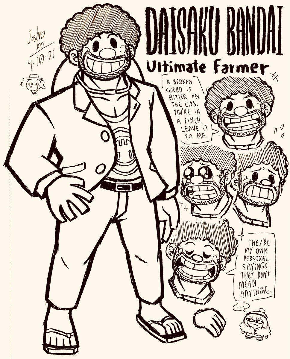 Daisaku Bandai Doodles
#danganronpa #daisakubandai 