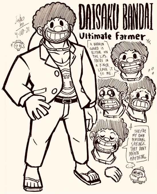 Daisaku Bandai Doodles
#danganronpa #daisakubandai 