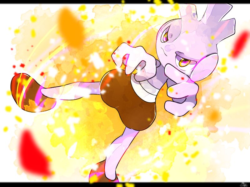 ポケモン 図鑑no 236 バルキー Lkのポケモンずかん Loki ロキ のイラスト