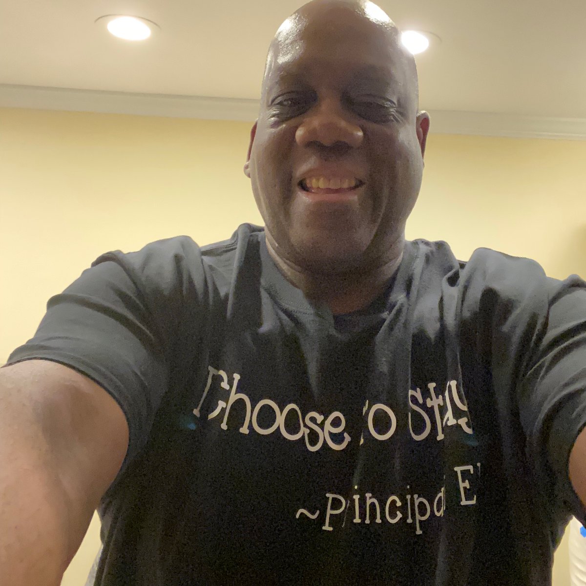 Principal El Salome Thomas-El is doing Great things.  Thanks bro for your Choice!!!  Rocky Mine Today out here doing estimates...  Life is Good.