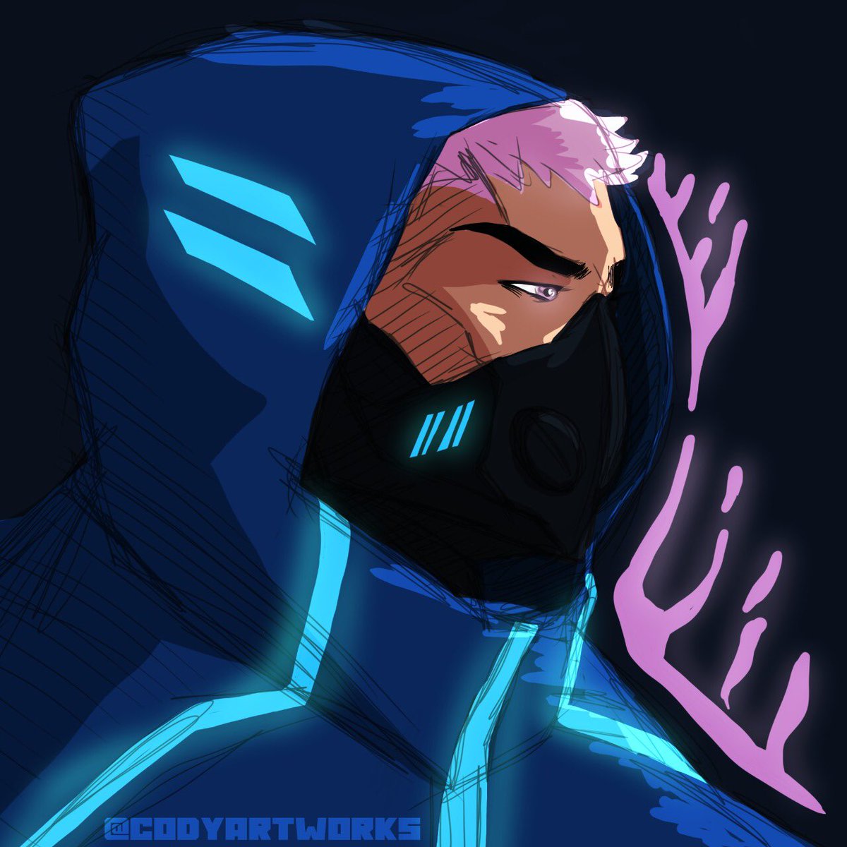 SHARKSSBA's tweet photo. 🧑‍🎨: Cody Villegas https://t.co/E5XrnNP6i8