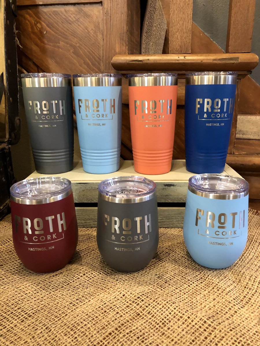 frothncork's tweet photo. 💥New mugs are in!💥

Hydrate in style! Check out the fun styles and colors! These are a must have for all your “on the go” beverage needs! #coffee https://t.co/XeuMgeH425