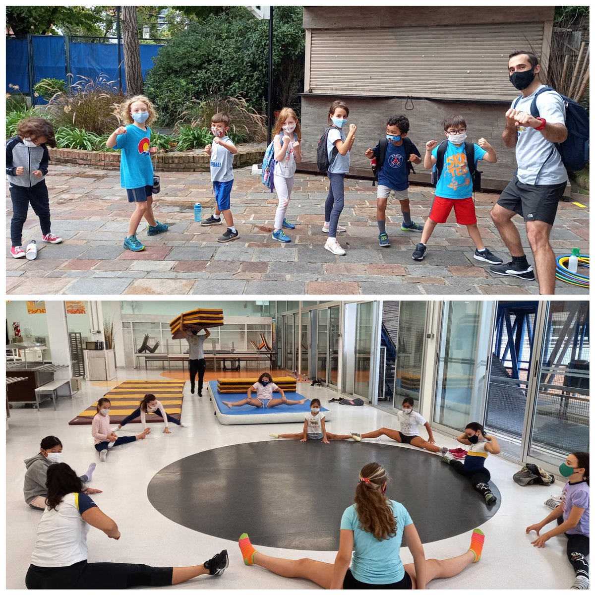 Silviamondriape's tweet photo. Saturday at @AELCondors @lincolnael having fun doing sports https://t.co/dSXT6vcUFI