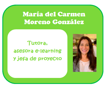 CEALformacion's tweet photo. Tutora, asesora e-learning y jefa de proyecto CEAL: Mari Carmen Moreno.  Encargada de ofrecer la formación en línea, la orientación educativa, así como contactar con los proveedores externos. #disuocproject https://t.co/xr8fURWLk0