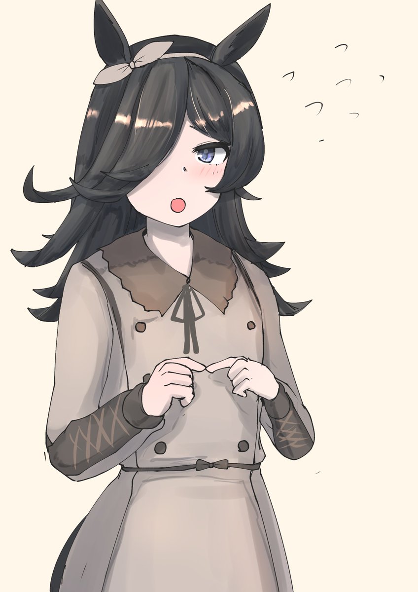 ウマ娘「ライスシャワーの私服かわいいね… #ウマ娘 」|かにさわ🦀skeb🎨のイラスト