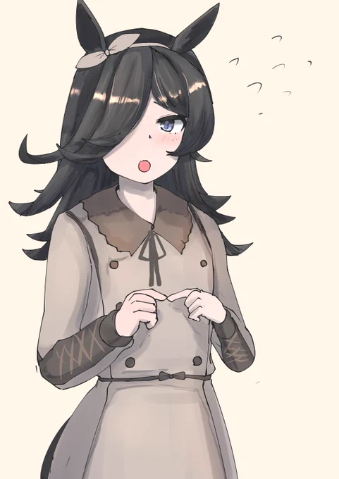 ライスシャワーの私服かわいいね… #ウマ娘 