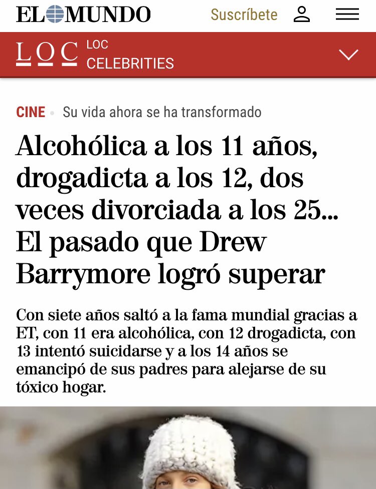 Qué fuerte animarse a titular algo tan delicado de una manera tan fría. Enumeran sus problemas como si enumeraran premios. El contexto familiar y la salud mental deben lidiar con el periodismo amarillista, con el afán de lograr un título atrapante que genere clics.