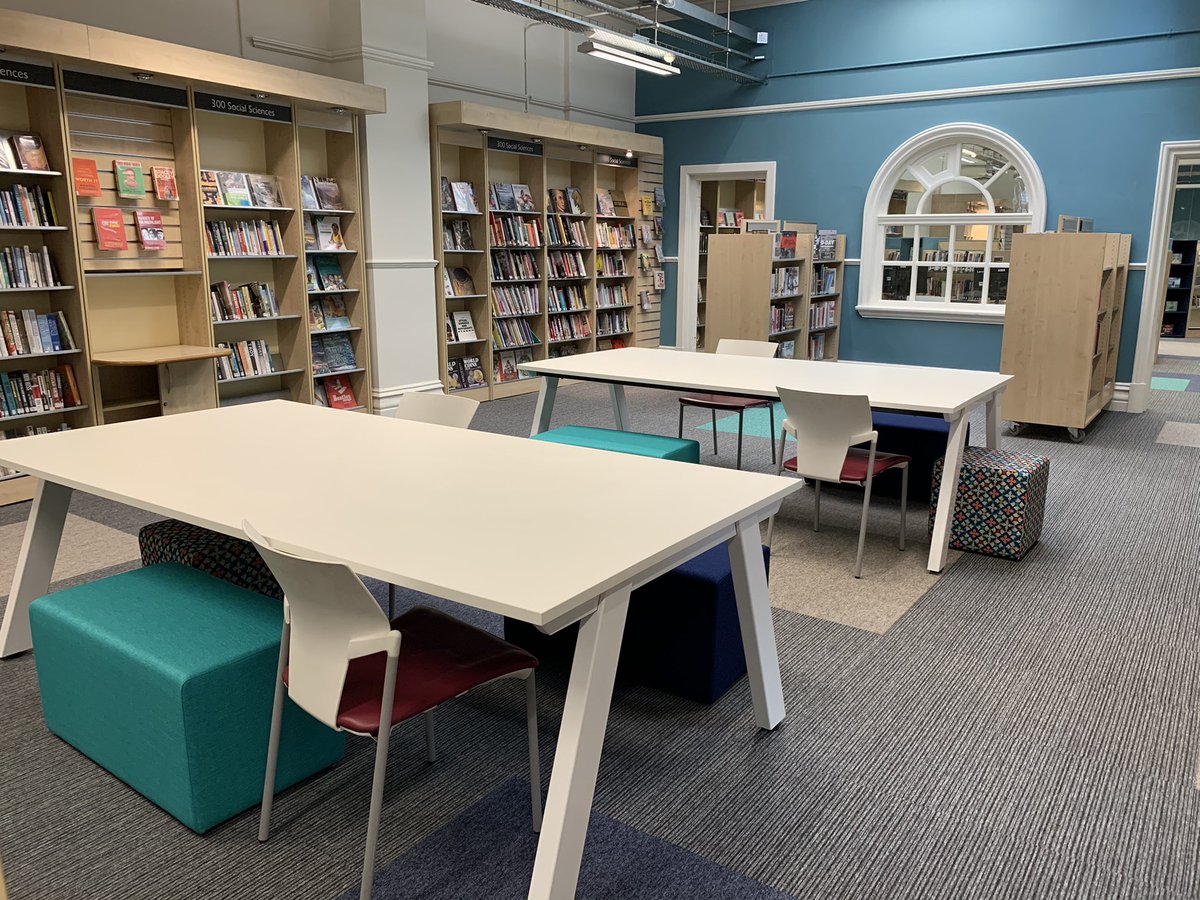 ElthamLibrary's tweet photo. We canβt wait to welcome you back to #Eltham library on Monday weβve been quite busy (and there is still a bit more to come!) we hope you like our new look!
#ElthamLibraryRefurb @LDNLibraries @Better_UK @Royal_Greenwich @GreenwichHour https://t.co/iKeflLvY4s