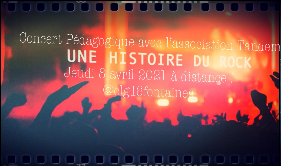 Les élèves de 3e <a href="/clg16fontaines/">H Pouliquen</a> ont assisté à un #concert de #rock à la maison, grâce à <a href="/TandemSMAC/">Tandem SMAC</a>  avec <a href="/Muzikazak/">Muzikazak</a> 😊 <a href="/DAAC_nice/">DAAC-Nice</a> 
clg-de-saint-zacharie.ac-nice.fr/un-concert-a-l…