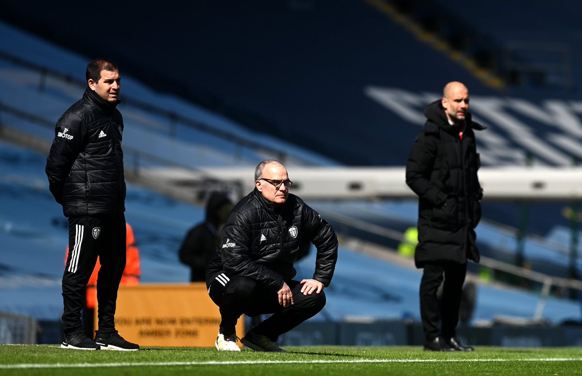 FootyAccums's tweet photo. FT: Man City 1-2 Leeds United.

NOW can people stop complaining about the media praising Bielsa and Leeds?

First season back in the big time and they've taken 4 points off one of the greatest sides the Premier League has ever seen. https://t.co/TZRYaBQDil