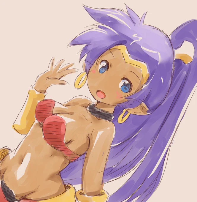 疲れのせいなのか絵を描く集中力が低下してる。雑な絵しか公開出来なくて申し訳ない。 