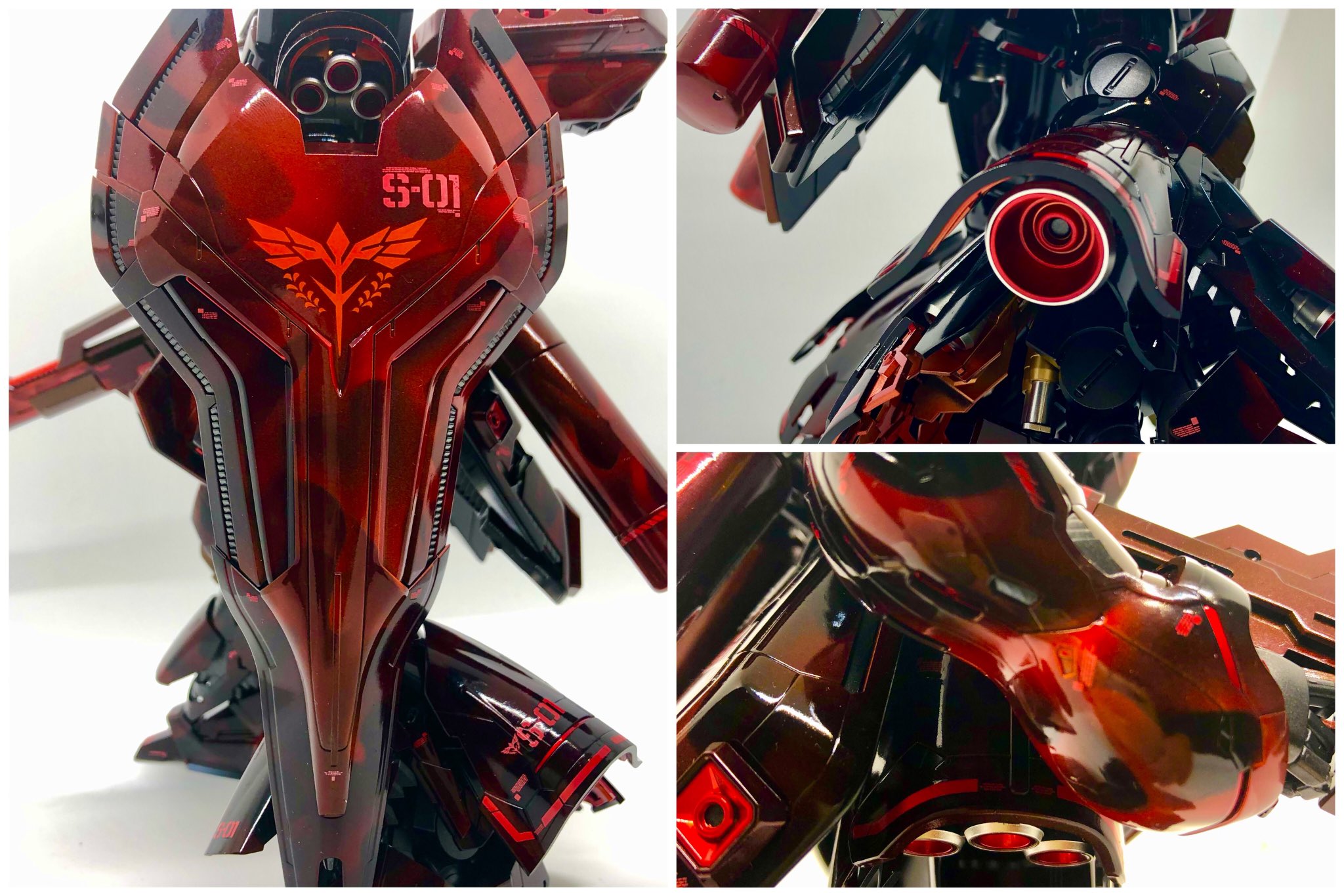 「アクシズ、行け！忌まわしい記憶と共に！」ガンプラ完成品MGサザビーver.ka アクシズ、行け！忌まわしい記憶と共に！」ガンプラ完成品MG