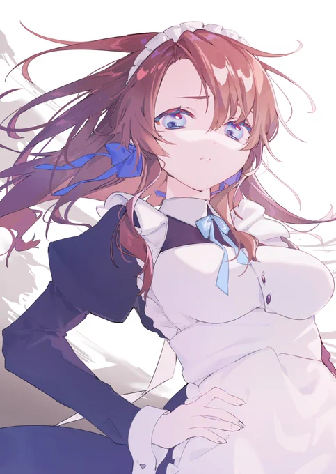 前二回くらい描いてたメイド 