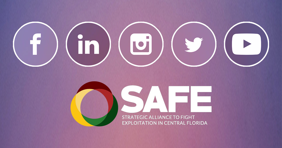 central_safe's tweet photo. Stay up to date on the latest in the fight against human trafficking in Central Florida and help get the message out - follow us on these platforms...
#safecf #humantrafficking #Orlando
https://t.co/4qJp5cjZIq https://t.co/GxRmCU4Laf