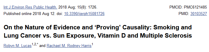More generally, it shows that the Dem peace finding is highly context and specification specific. My understanding is that this is not the case with the smoking to cancer link https://pubmed.ncbi.nlm.nih.gov/30103527/ 