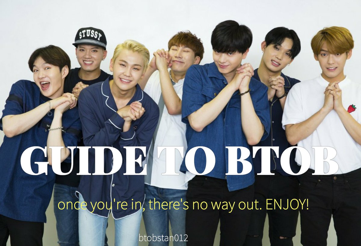 I hope this thread will help our baby melody GUIDE TO BTOB 