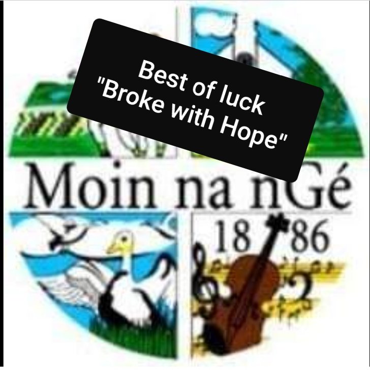 MonageaLGFC's tweet photo. Best of luck to Broke With Hope from all in Monagea 💚💛 https://t.co/SH8BKqX0Rs