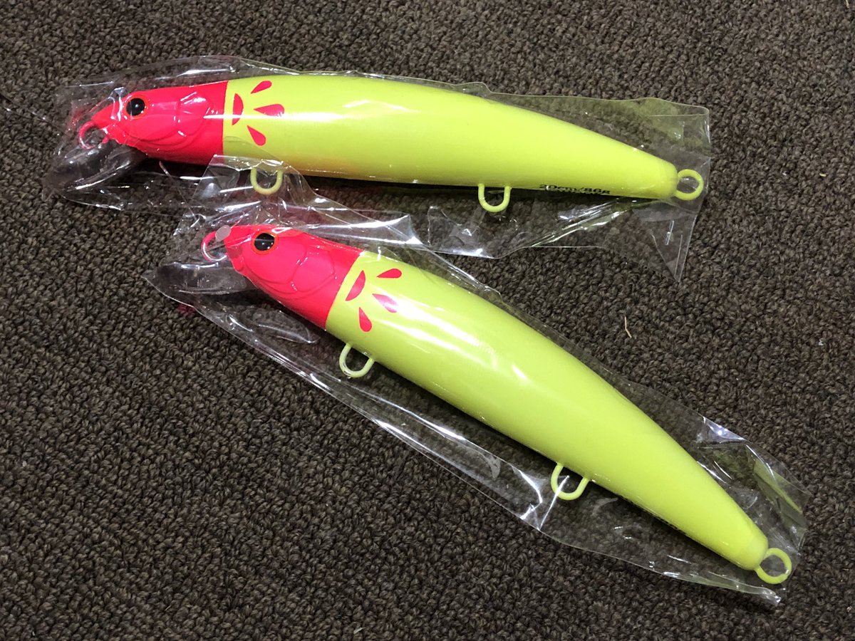 myway_zeus's tweet photo. I got it 🎵(≧∀≦)
#ビッグベイト
#ストライクプロ
#マングローブスタジオ
#200mm
#86g
#シーバス
#チャートピンクヘッド https://t.co/5vjtwvtUhf