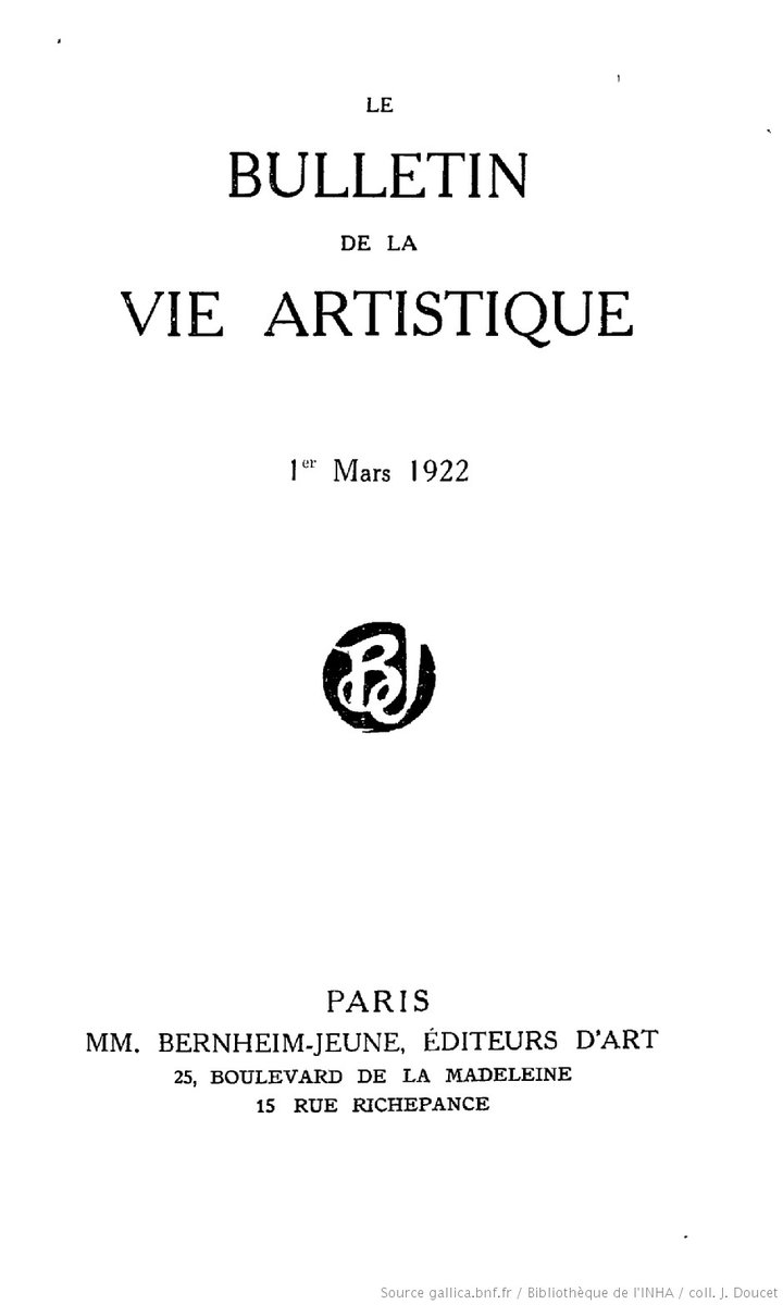 In a 1922 arts bulletin, a round-up of recent painting sales mentions the acquisition of a Manet called 'Chez Tortoni.' It further notes that the painting—which is not signed—had also not been catalogued by Manet biographer Duret. So, an unsigned Manet, with an uncertain origin?