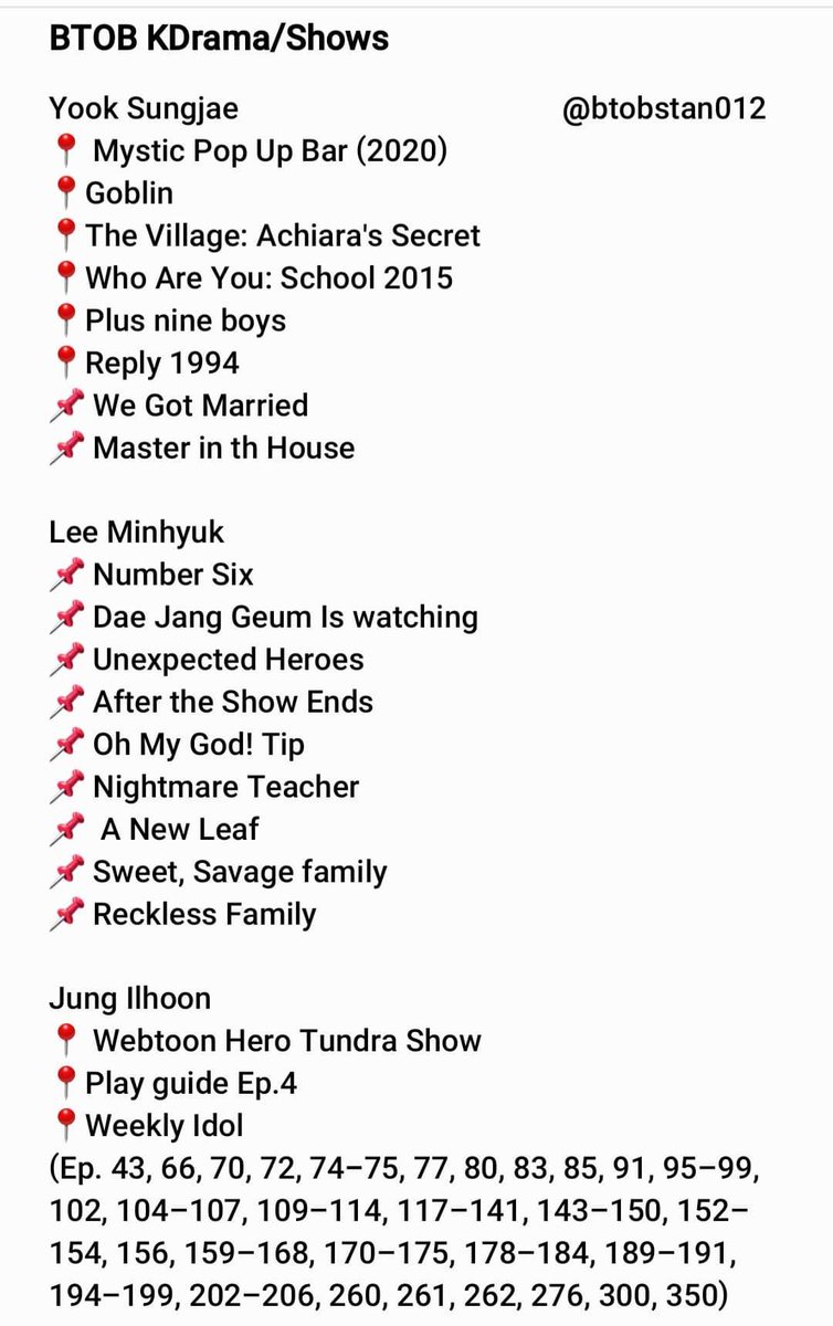 ACTOR BTOB!!! And variety shows too!!!