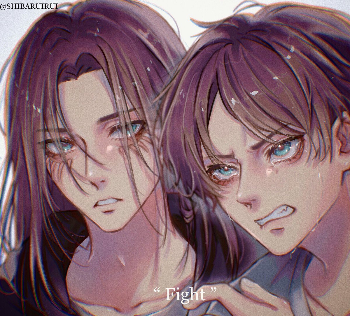 R U I 戦え 戦え Colored Sketch Before I Sleep N Aot 進撃の巨人 Eren