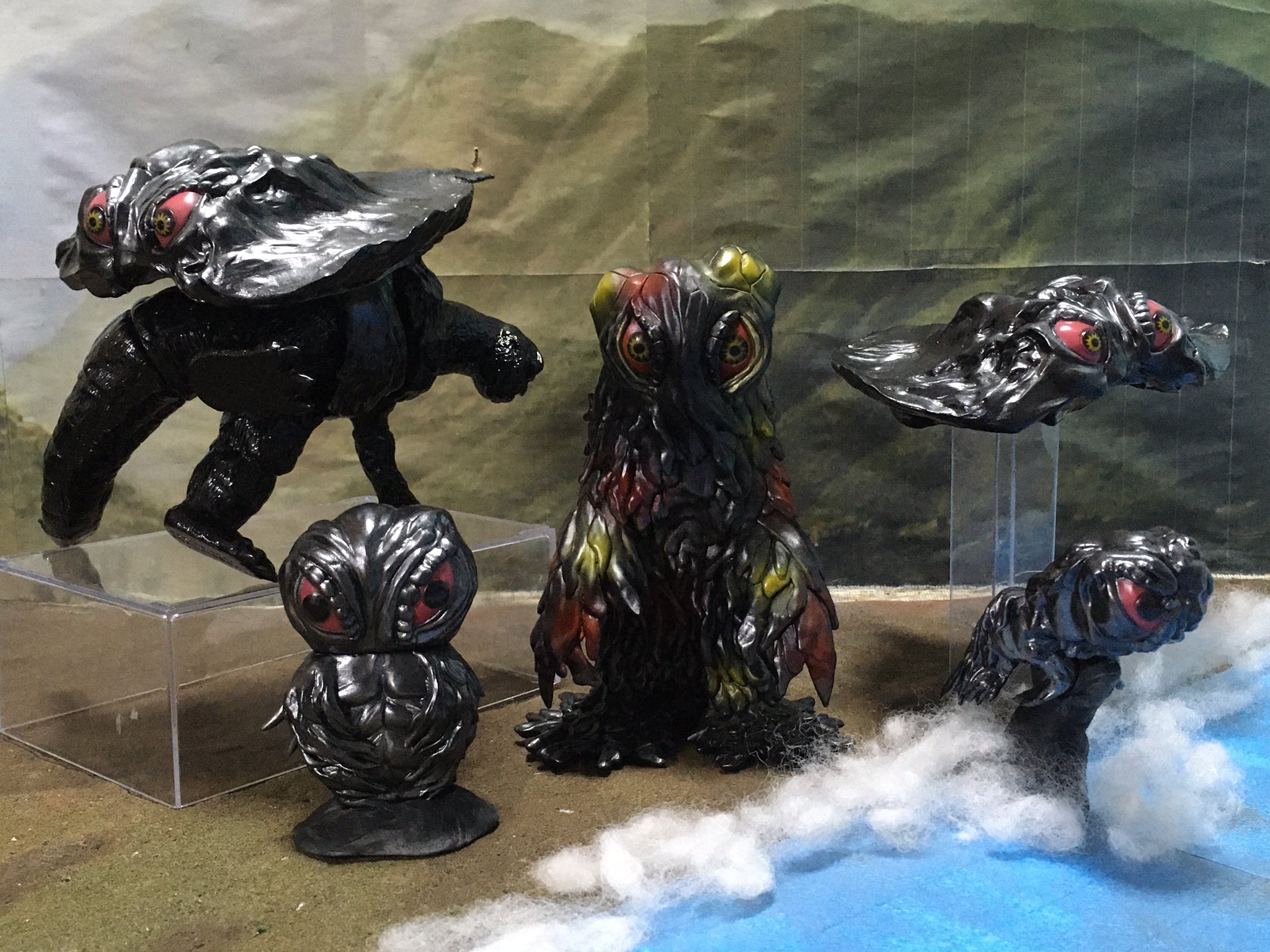 ヘドラソフビFantazzzyTOYS 2体セット