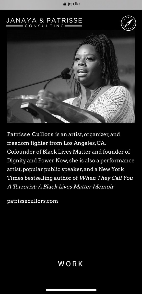 “Freedom fighter” Patrice Cullors and “staunch Afrofuturist” Janaya Khan exploit their association with Black Lives Matter to monetize themselves...as capitalists.