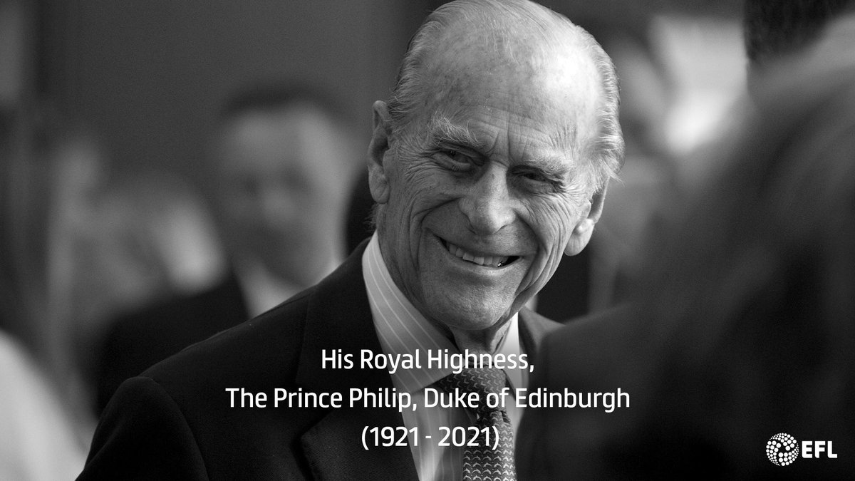officialgtfc's tweet photo. There will be a two minute period of silence before kick-off this afternoon in memory of His Royal Highness The Prince Philip, Duke of Edinburgh 

#GTFF https://t.co/5Nk6CzvOvC