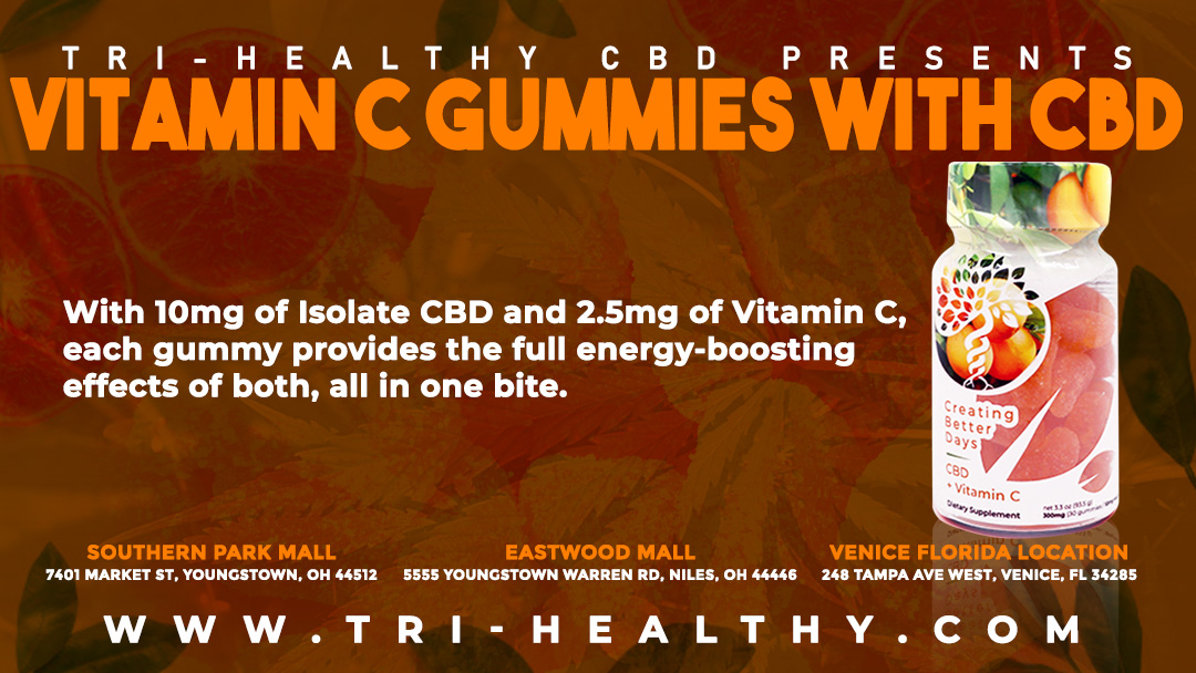 trihealthcbd's tweet photo. Our Creating Better Days Vitamin C Gummies are a proper βpick me upβ option for those extra busy mornings when you need your energy the most. https://t.co/9LrTVxPm8o #CreatingBetterDays #CBD #Gummies #cbdgummies #VitaminC #NanoCBD #immunesystem https://t.co/x55jDOFOSl