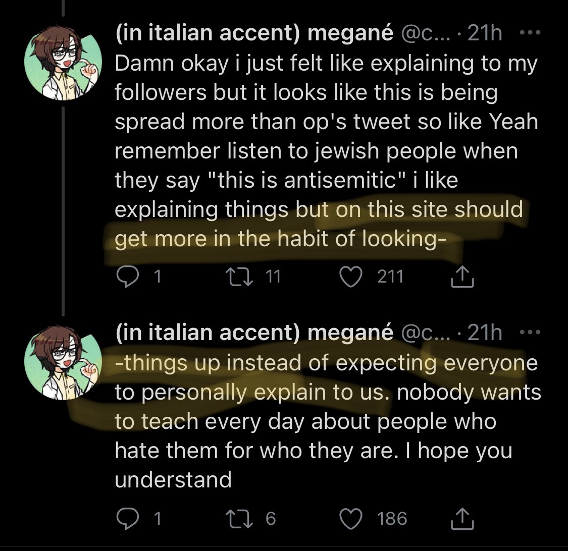 I get that the highlighted impulse is rooted in the exhaustion marginalized people can feel from constantly reiterating first principles. But people fall into conspiracies in the first place by…looking things up! Flat Earth; Lizard People; QAnon; you name it.