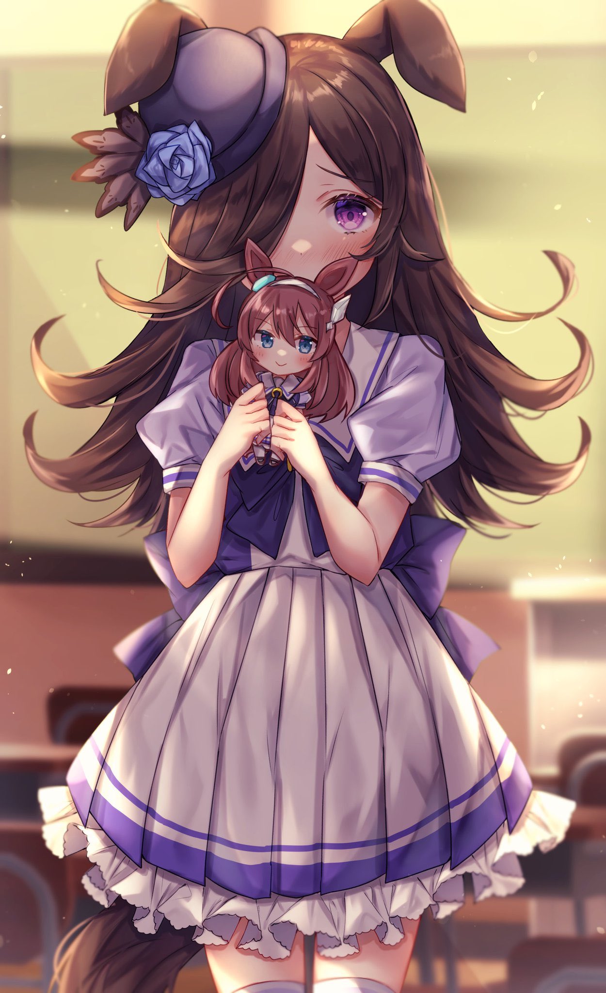 そらしま ライスシャワーとミホノブルボンのぬいぐるみ ウマ娘 T Co Ktf7ypp34d Twitter