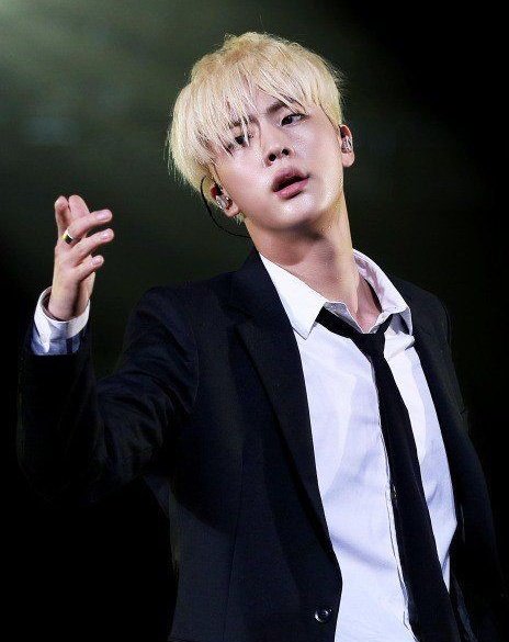 Blond haired seokjin was cultural reset and i'm here to prove it~little much needed thread~
