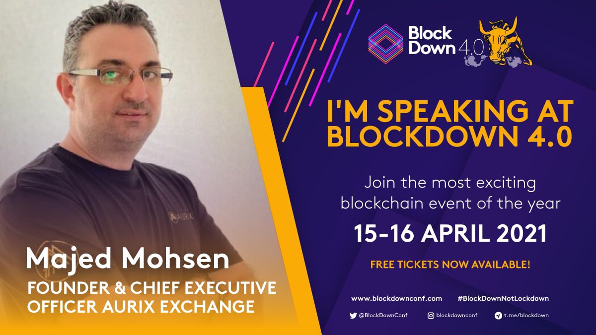 majjed20142's tweet image. I'm speaking at BlockDown 4.0! Join me at @blockdownconf and don't forget to get your free ticket at blockdownconf.com/tickets/!
#BlockDownNotLockDown #BlockDown2021 #BlockDown4